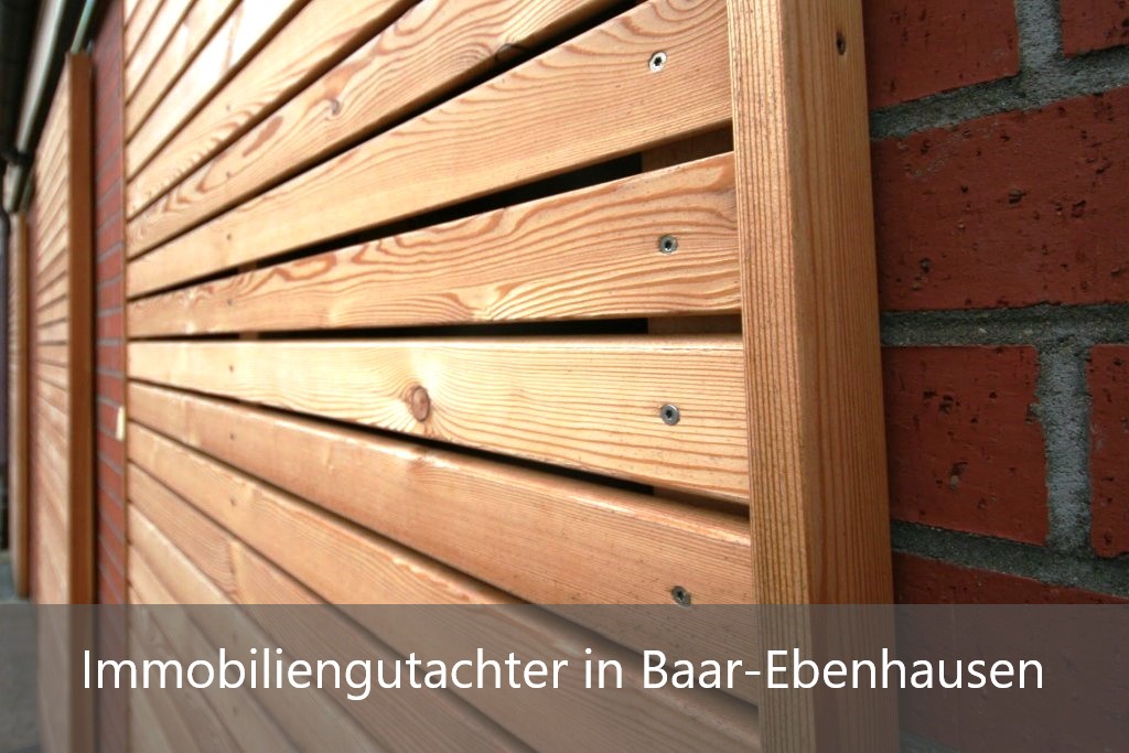 Immobilienbewertung Baar-Ebenhausen